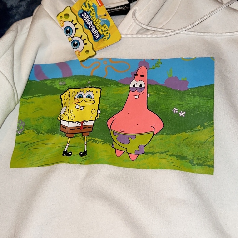 Brand new never worn SpongeBob hoodie